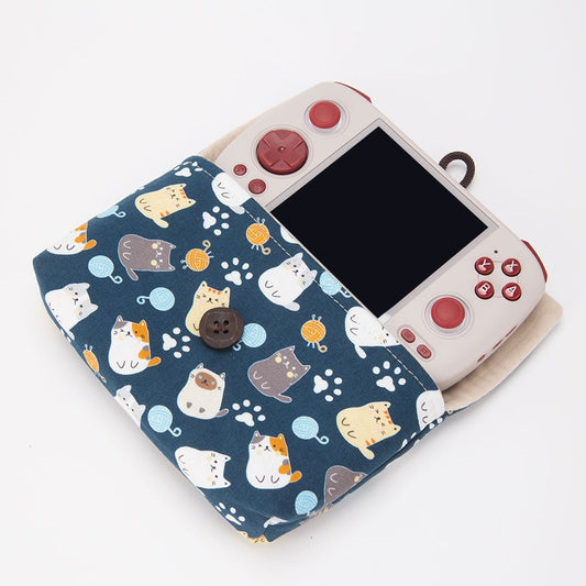 Handcraft Storage Bag for RG Cube Retro Handheld Game Console