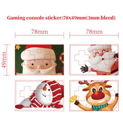 Miyoo Mini Plus/V4 Halloween & Christmas Theme Stickers（No delivery if purchased individually）