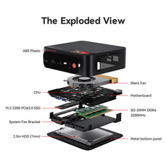 LITNXT-Beelink SER5 PRO 5700U Gaming Mini PC Computer-13