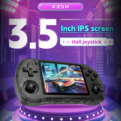 Powkiddy X35H 3.5-Inch IPS Screen Horizontal Handheld Gaming Console