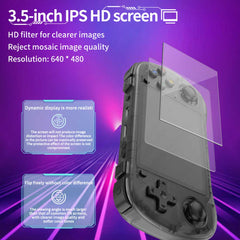 Powkiddy X35H 3.5-Inch IPS Screen Horizontal Handheld Gaming Console