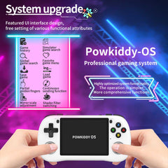 Powkiddy X35H 3.5-Inch IPS Screen Horizontal Handheld Gaming Console