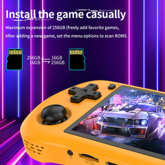 Powkiddy X35H 3.5-Inch IPS Screen Horizontal Handheld Gaming Console