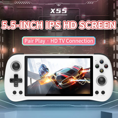 Powkiddy X55 Large Screen Retro Handheld Game Console