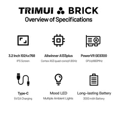 TRIMUI BRICK 3.2-inch Retro Handheld Game Console